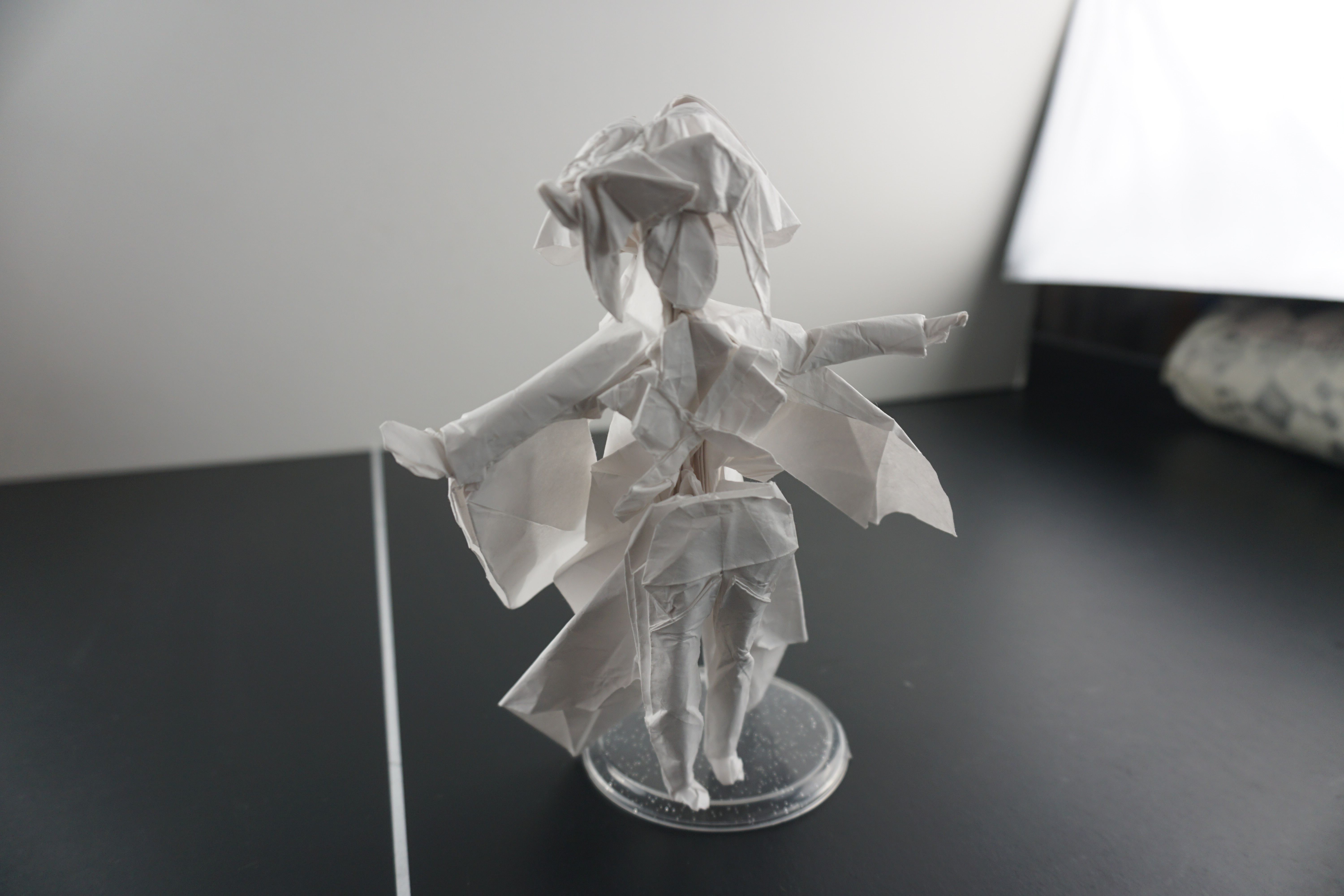 Raiden Shogun origami figure