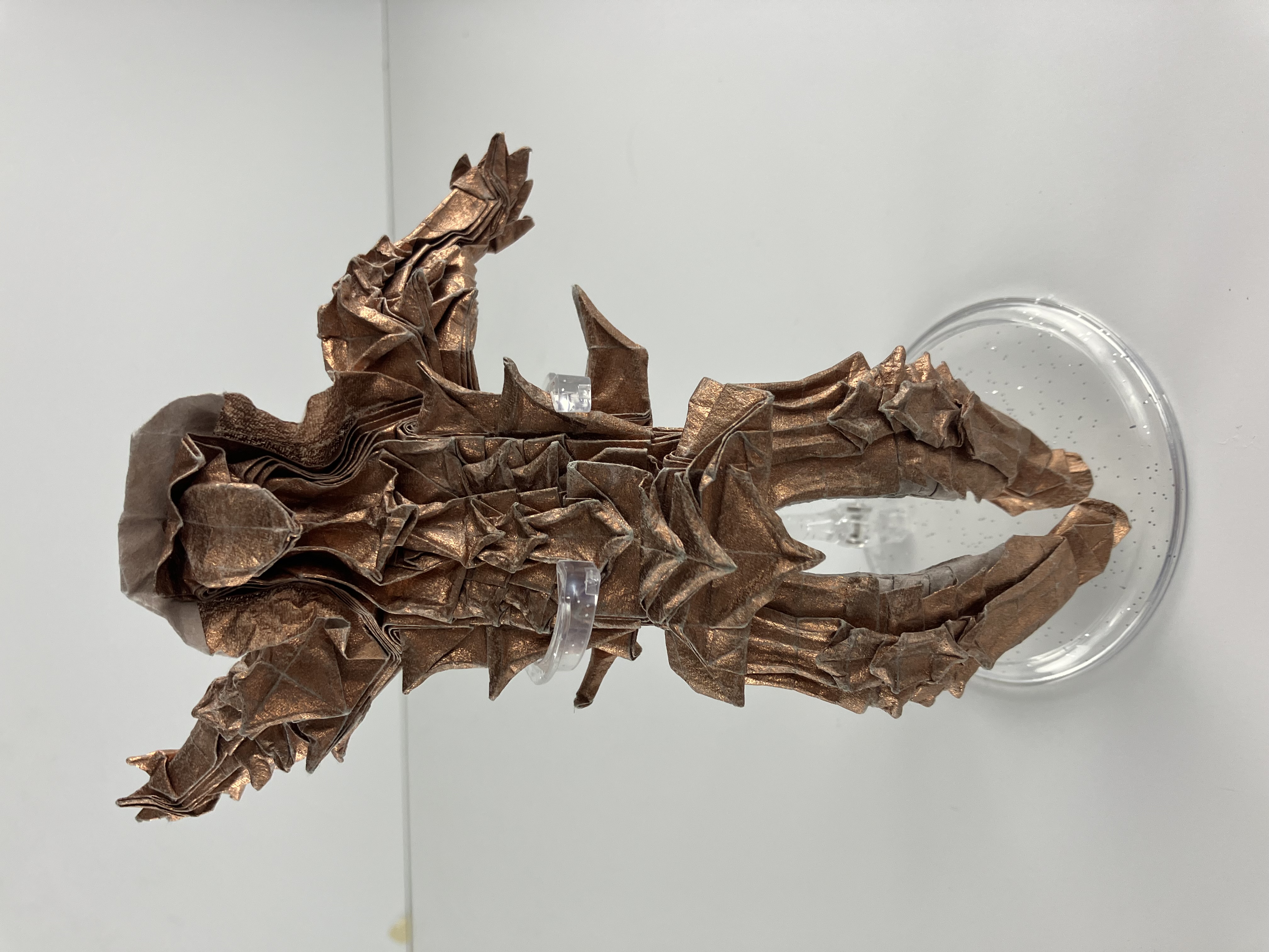 Bronze armored warrior